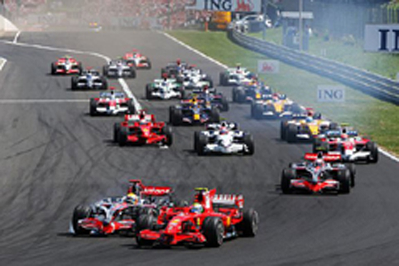 F1ハンガリーGP決勝レース（画像）