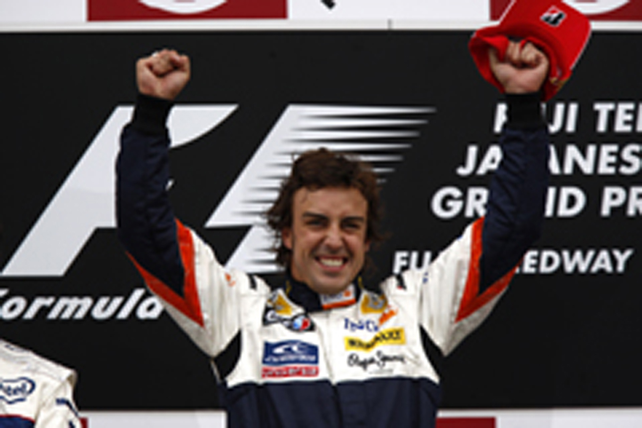 F1 日本GP アロンソ 優勝