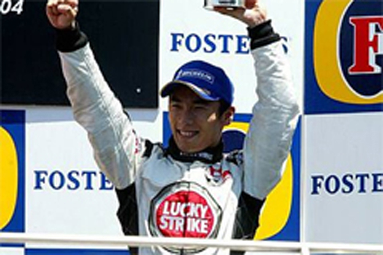 ホンダ在籍時に3位表彰台を獲得した佐藤琢磨
