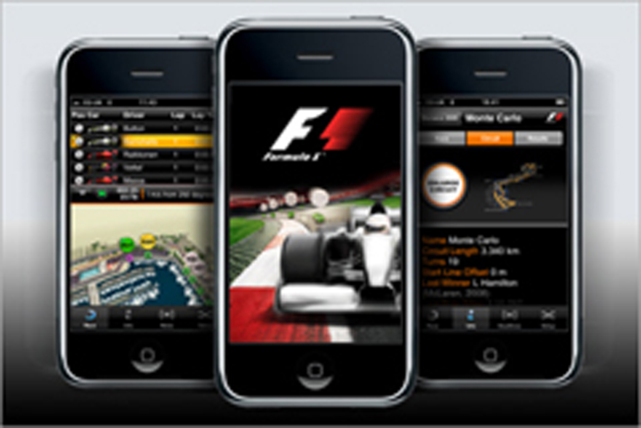 F1 iPhoneアプリ