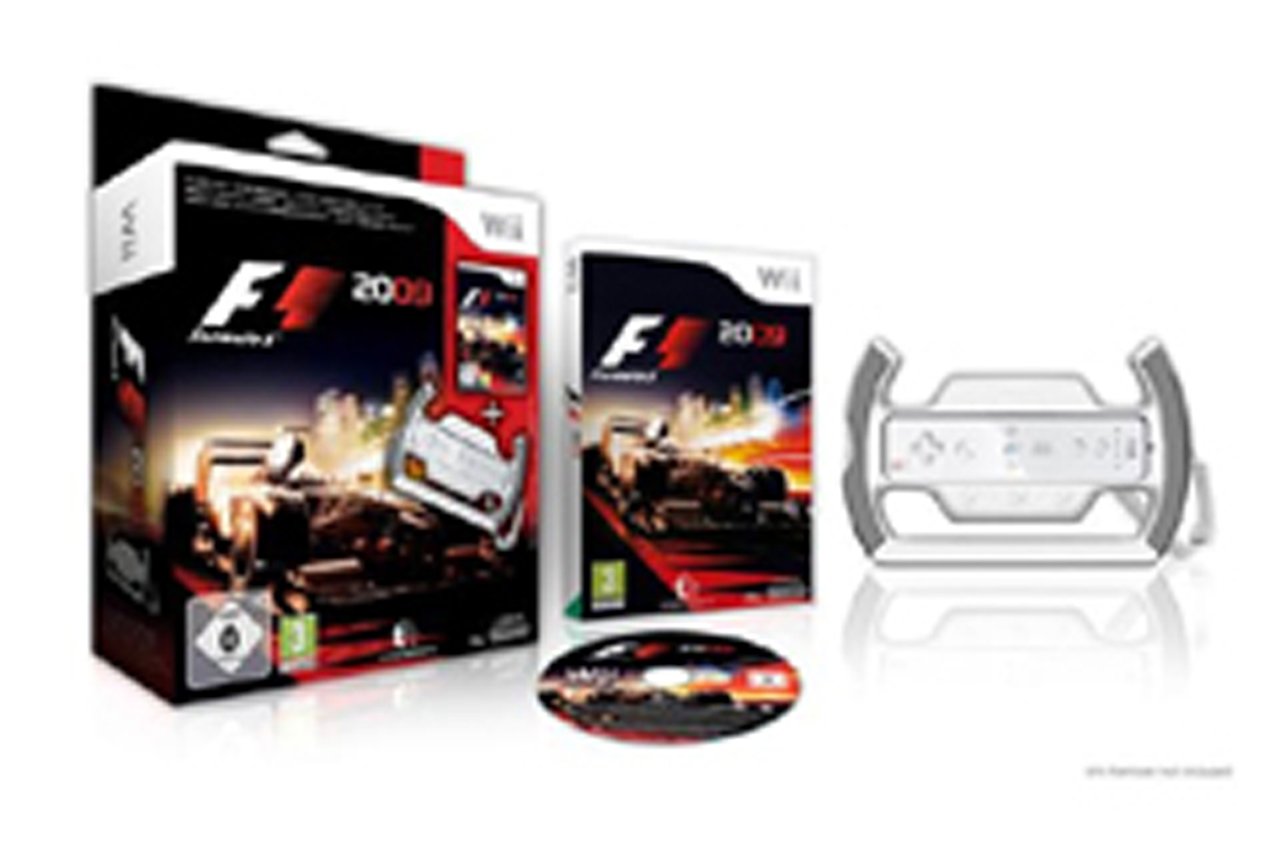 F1公式ゲーム「F1 2009」にステアリングボックス