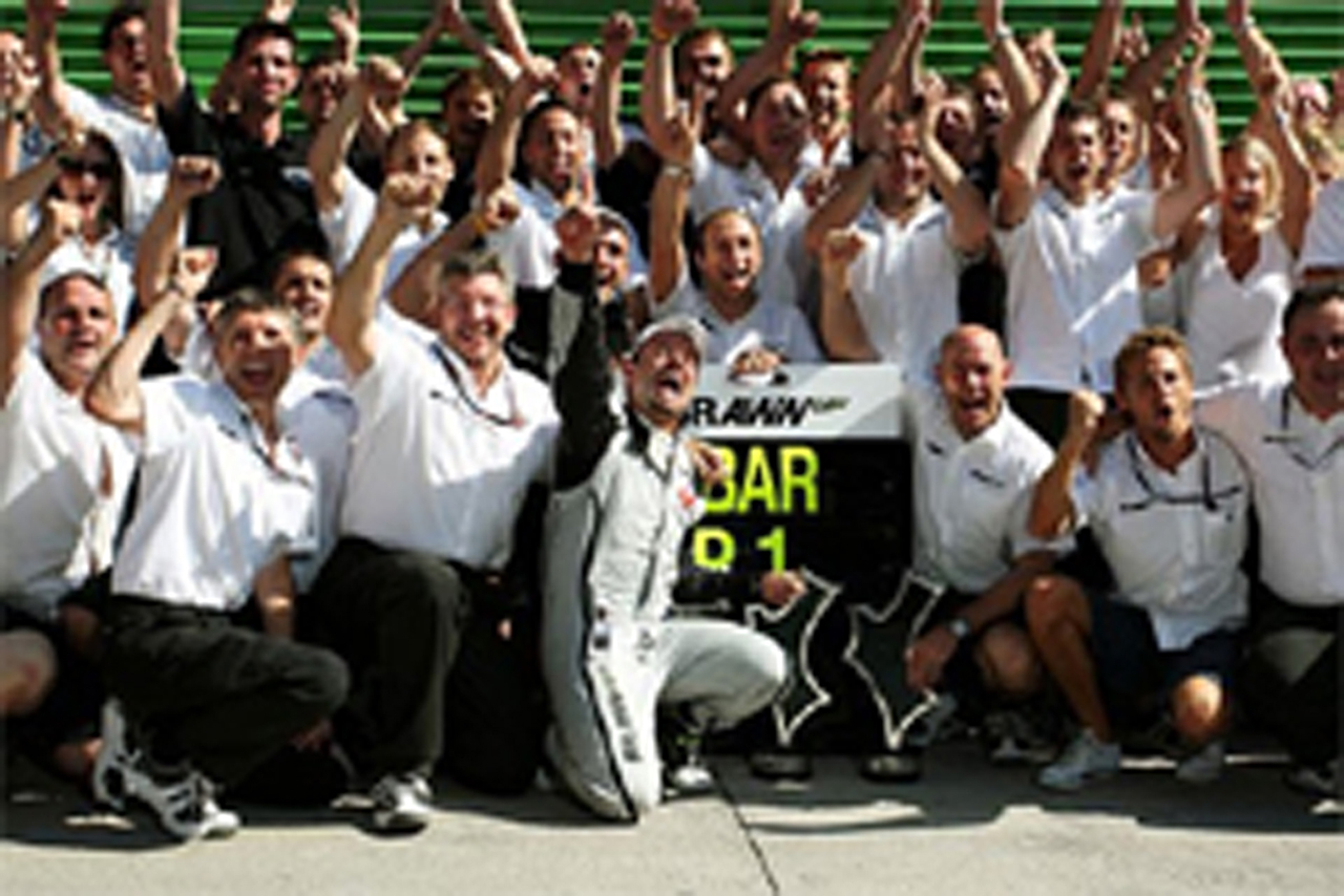 ルーベンス・バリチェロ 優勝 F1ヨーロッパGP