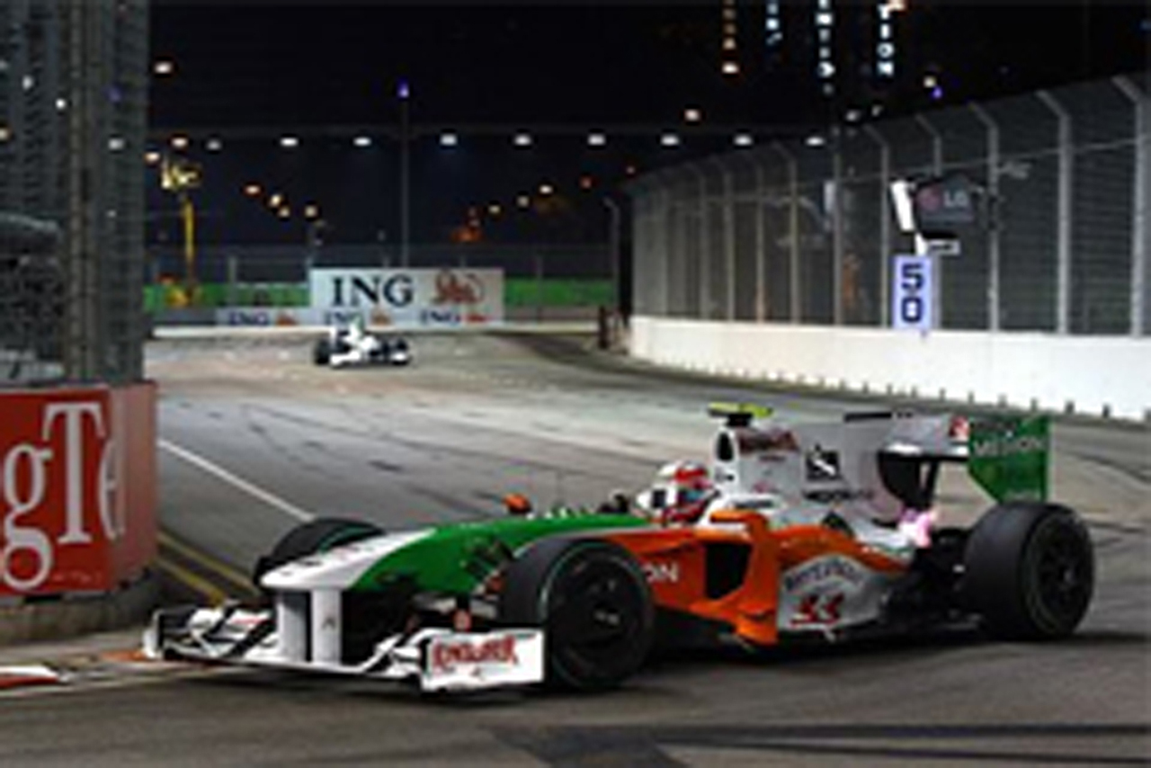 フォース・インディア F1シンガポールGP 結果