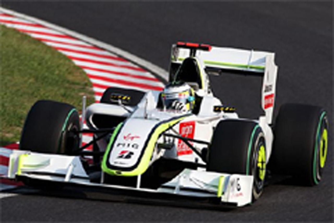 ブラウンGP F1日本GP予選 ジェンソン・バトン