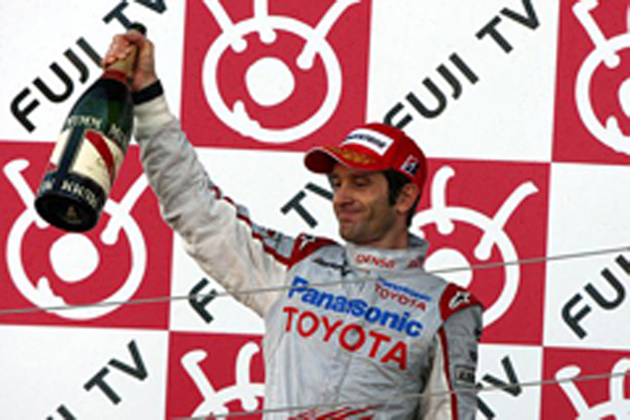 ヤルノ・トゥルーリ 2位表彰台 鈴鹿 F1日本GP