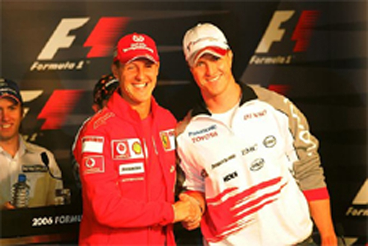 ミハエル・シューマッハと弟のラルフ・シューマッハ