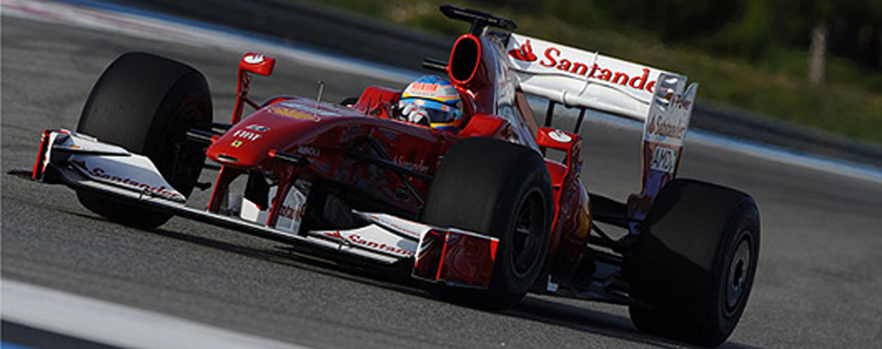 フェラーリ F2010 カラーリング