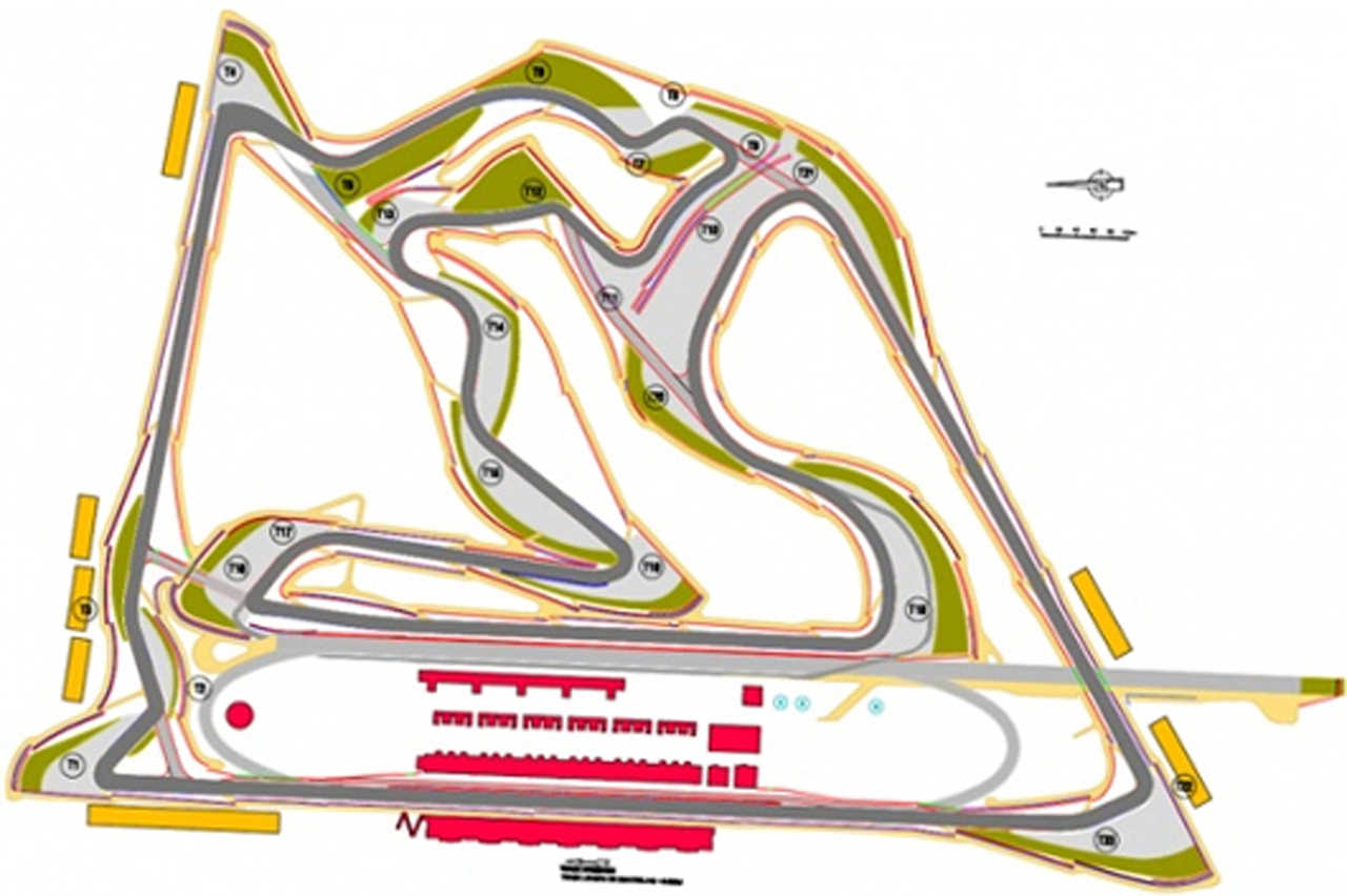 F1バーレーンGP 新サーキットレイアウト （画像）