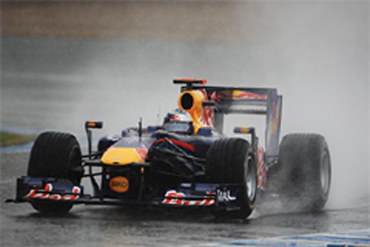 F1ヘレス合同テスト 雨の予報