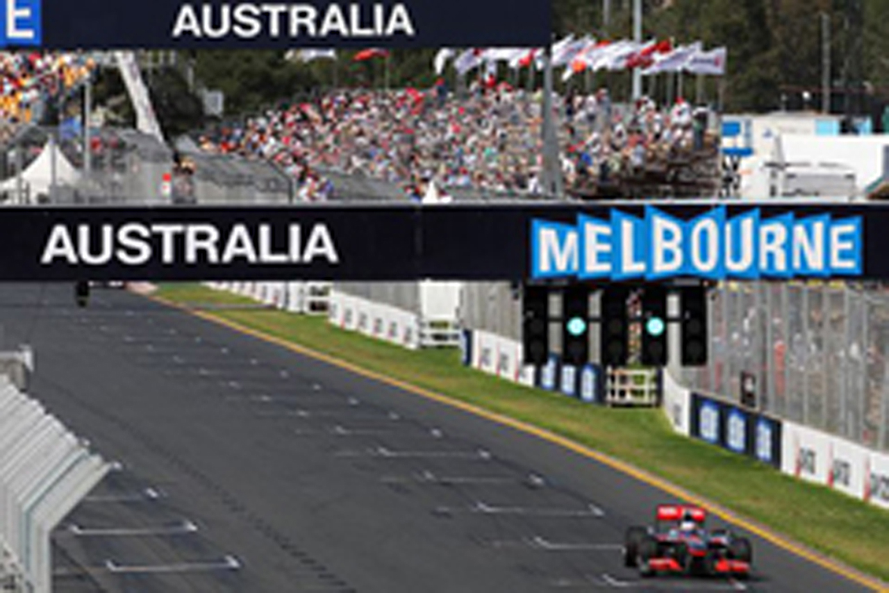 F1 オーストラリアGP フリー走行1回目