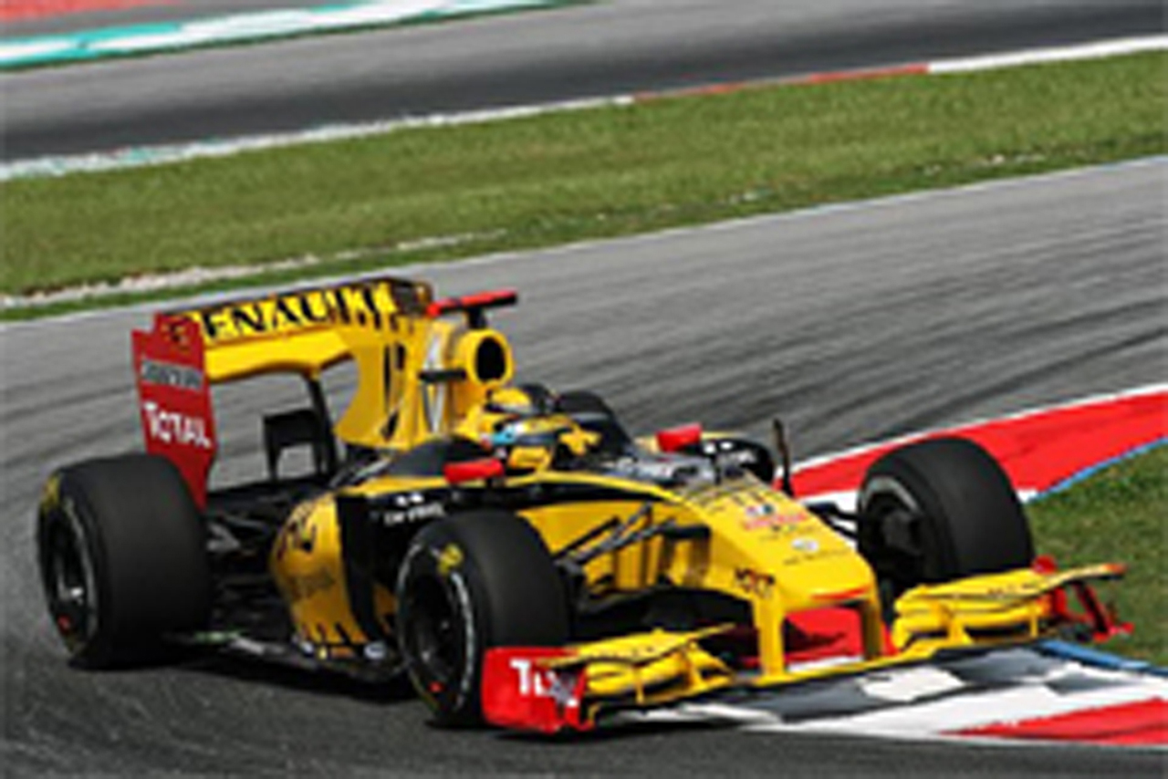 ルノー　F1マレーシアGP初日
