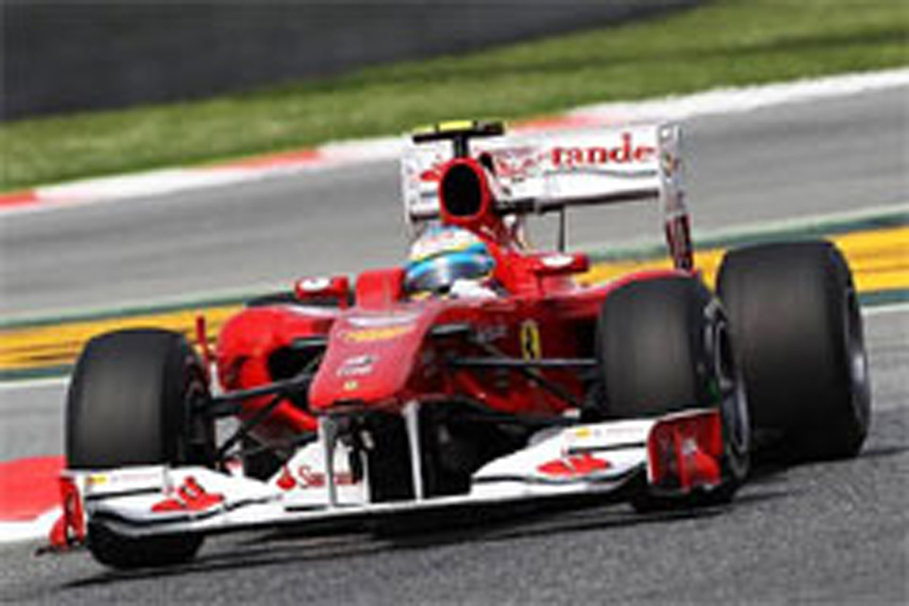 フェラーリ F1スペインGP 初日