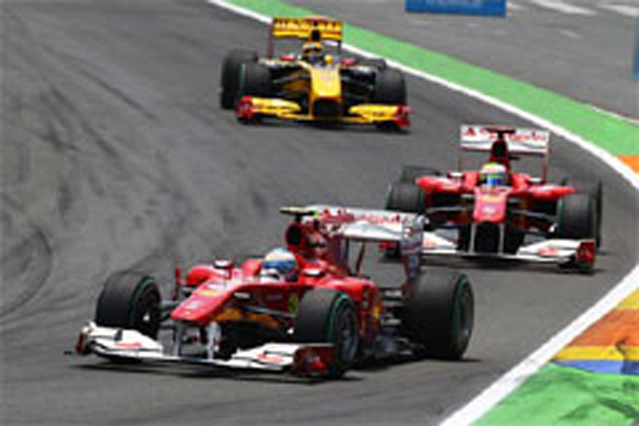 フェラーリ F1ヨーロッパGP 結果