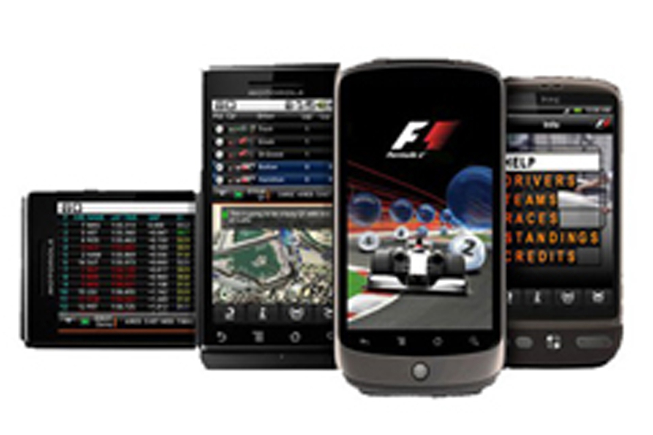 アンドロイド F1 2010 Timing App