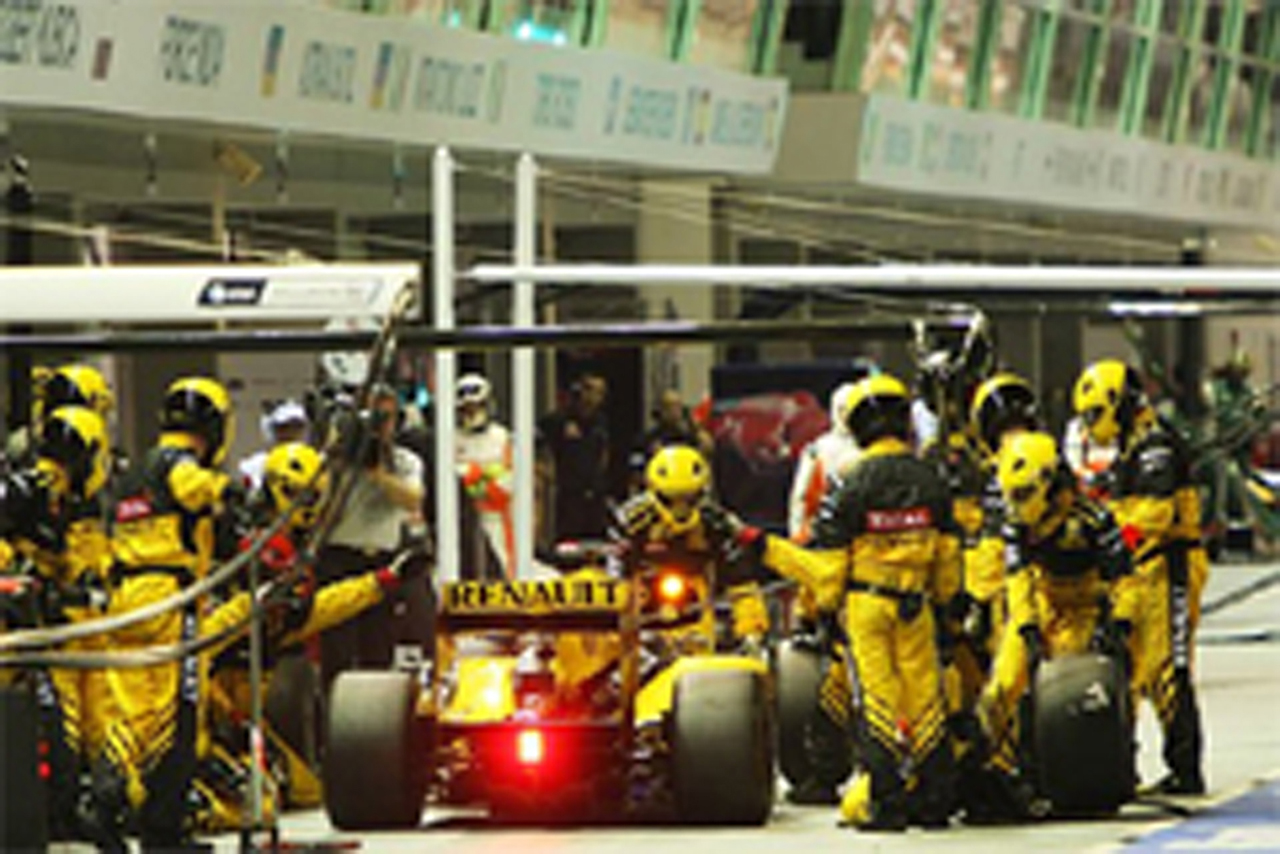 ルノー F1シンガポールGP 結果