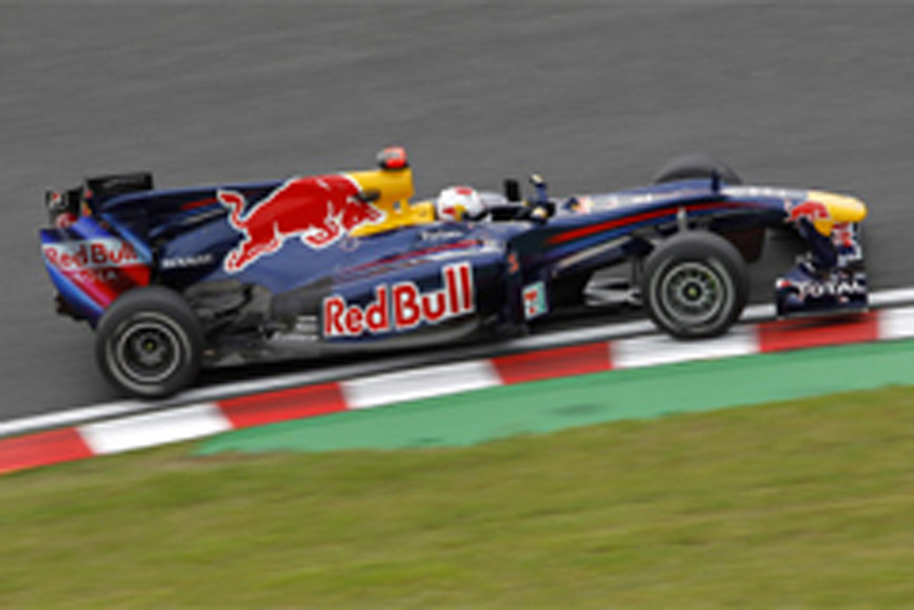 F1日本GP フリー走行2回目：セバスチャン・ベッテルがトップタイム