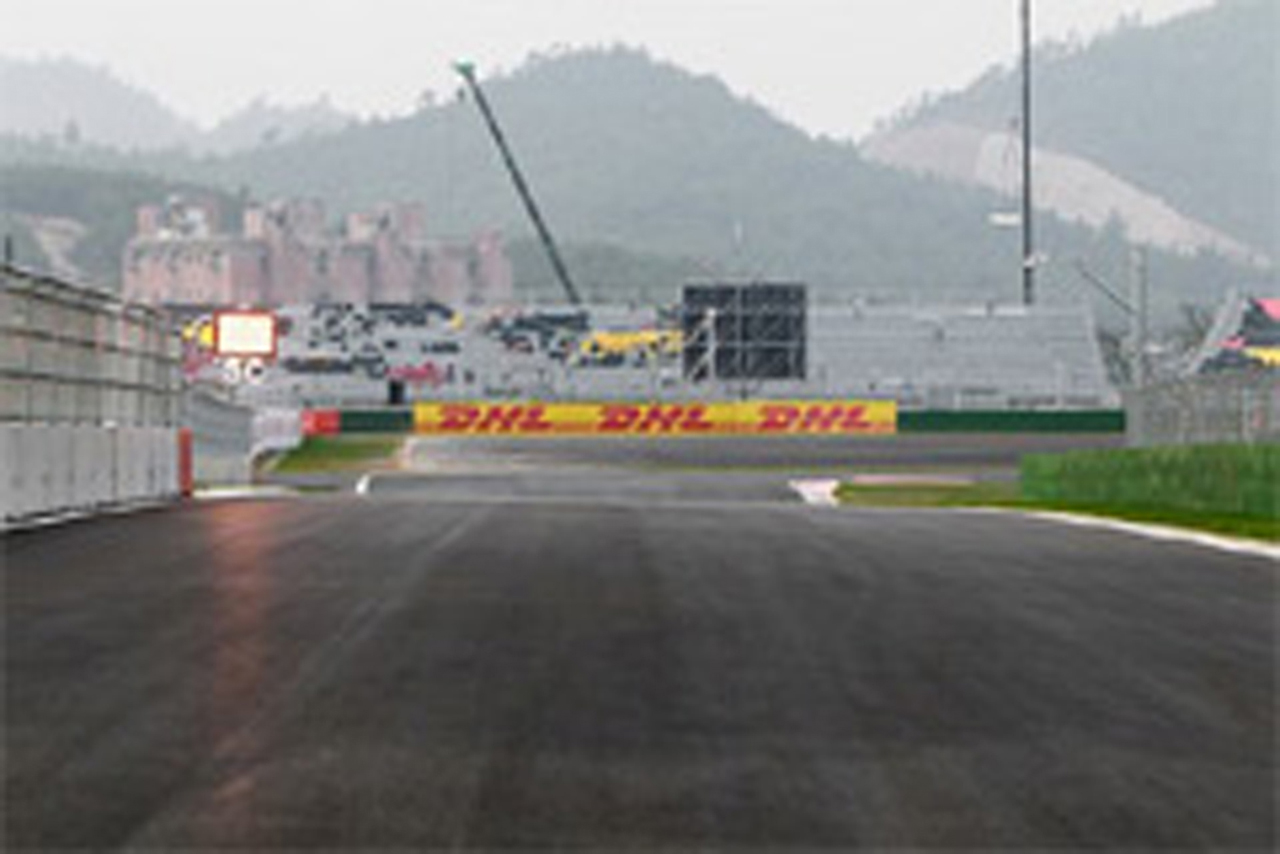 F1韓国GP 路面
