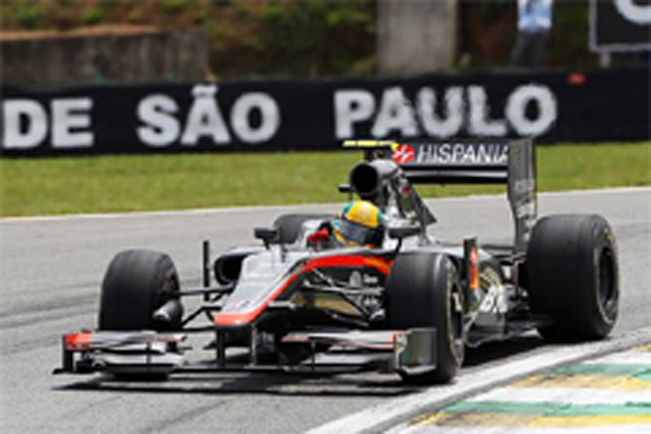 ヒスパニア・レーシング F1ブラジルGP 初日