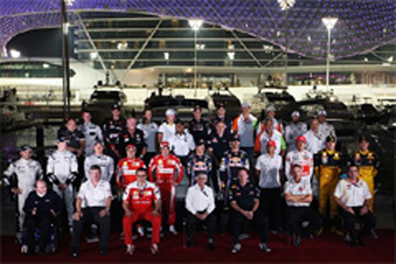 F1 2010年 集合写真