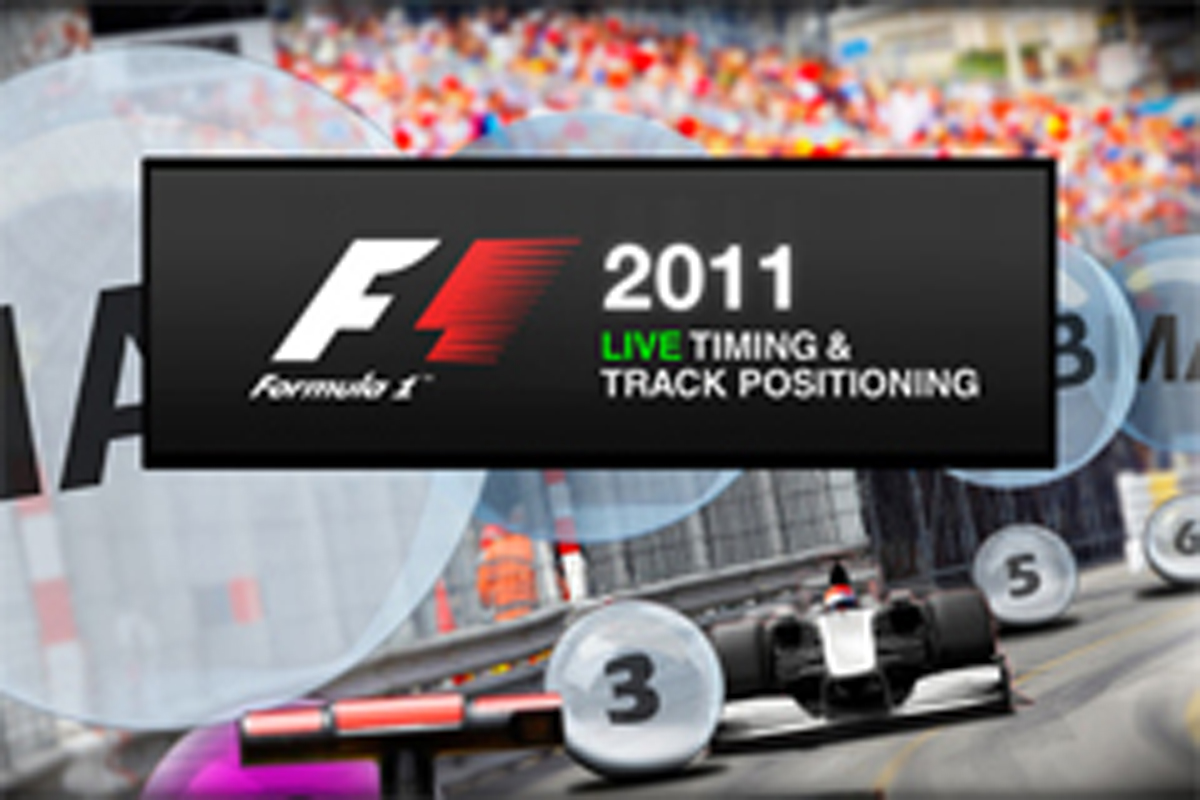 F1 2011 Timing App