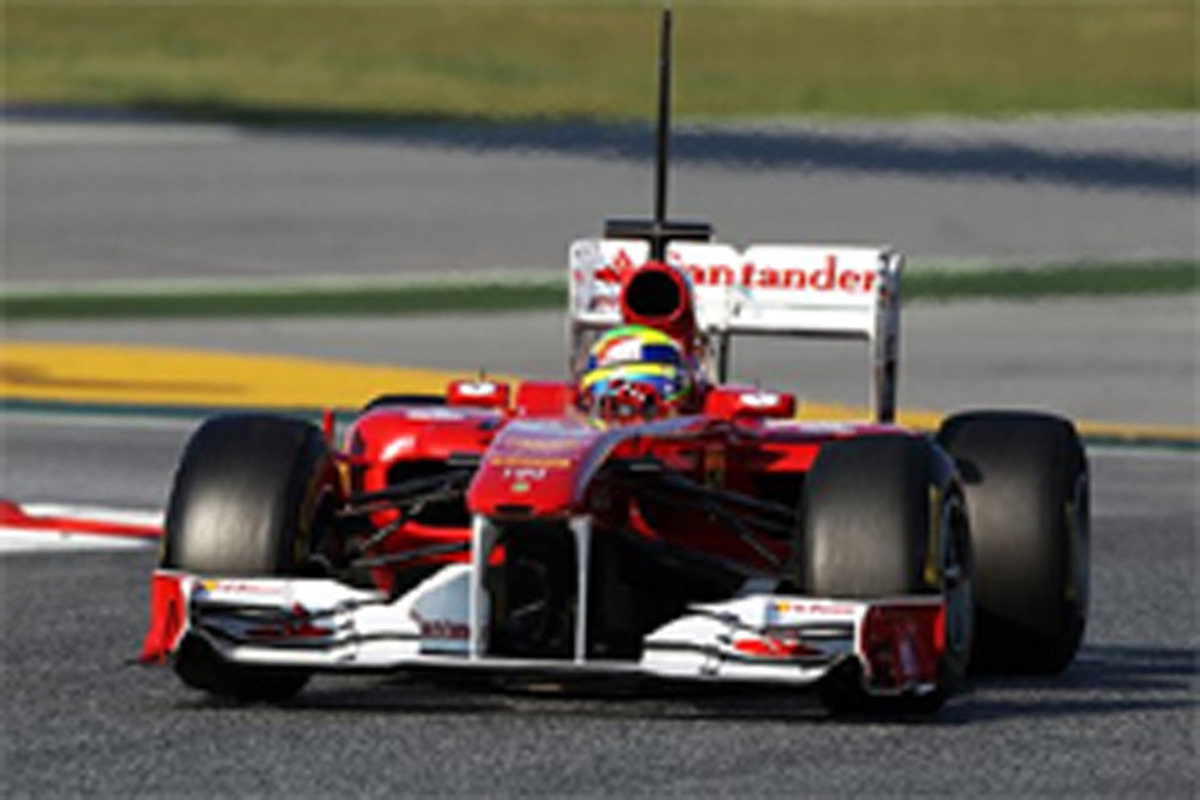 F1 バルセロナ 合同テスト