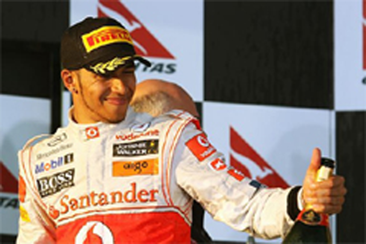 ルイス・ハミルトン マクラーレン F1オーストラリアGP 結果