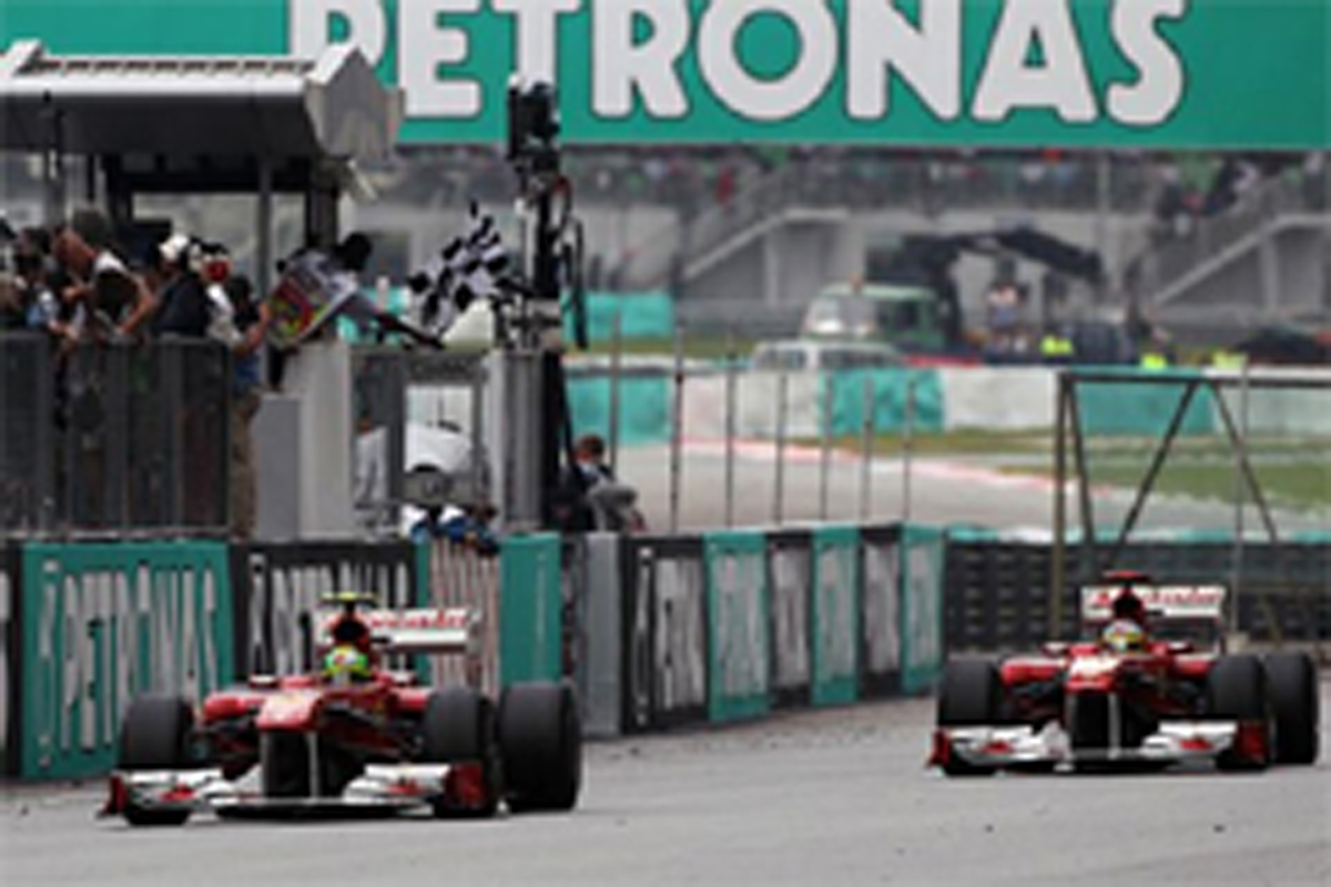 フェラーリ F1マレーシアGP 結果