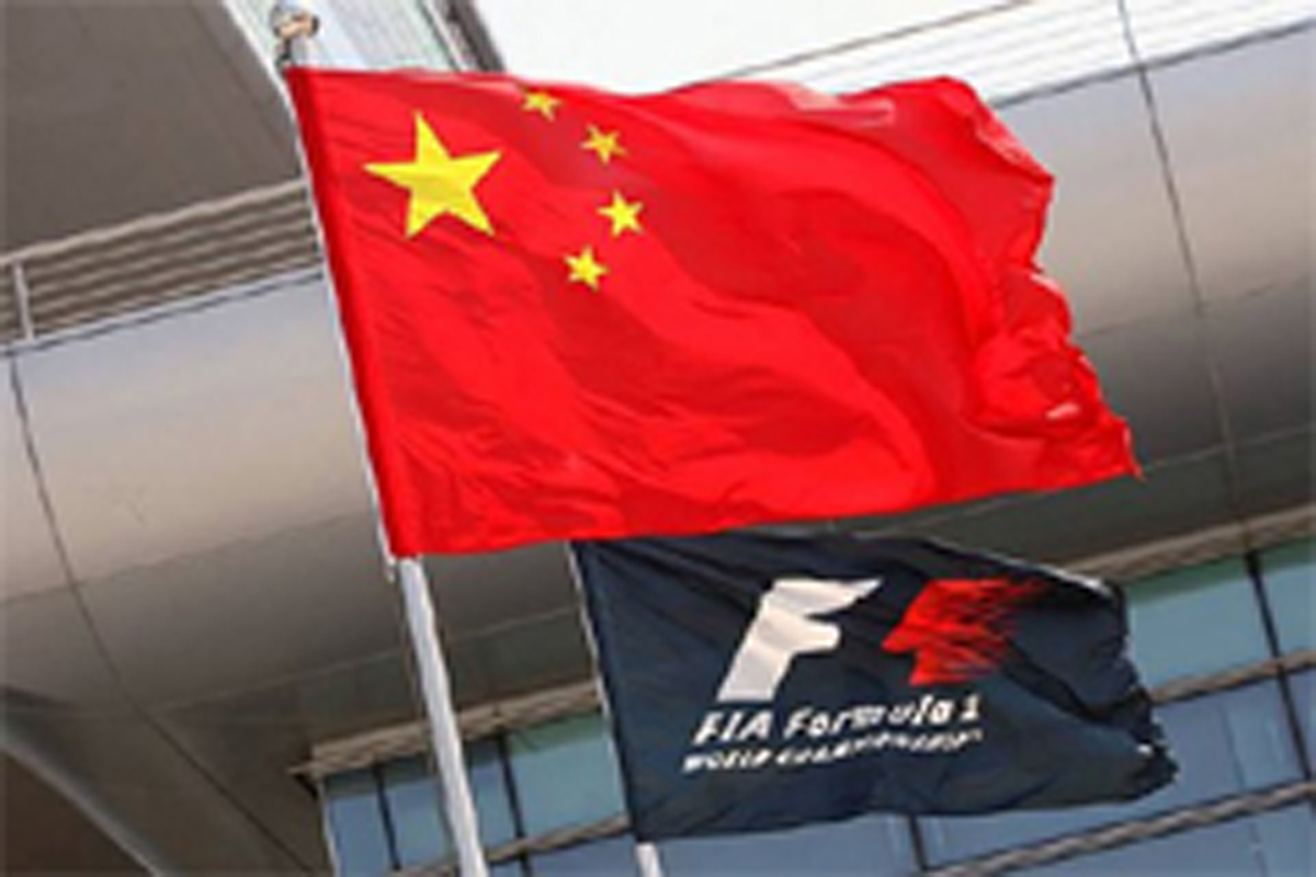 F1中国GP フリー走行3回目