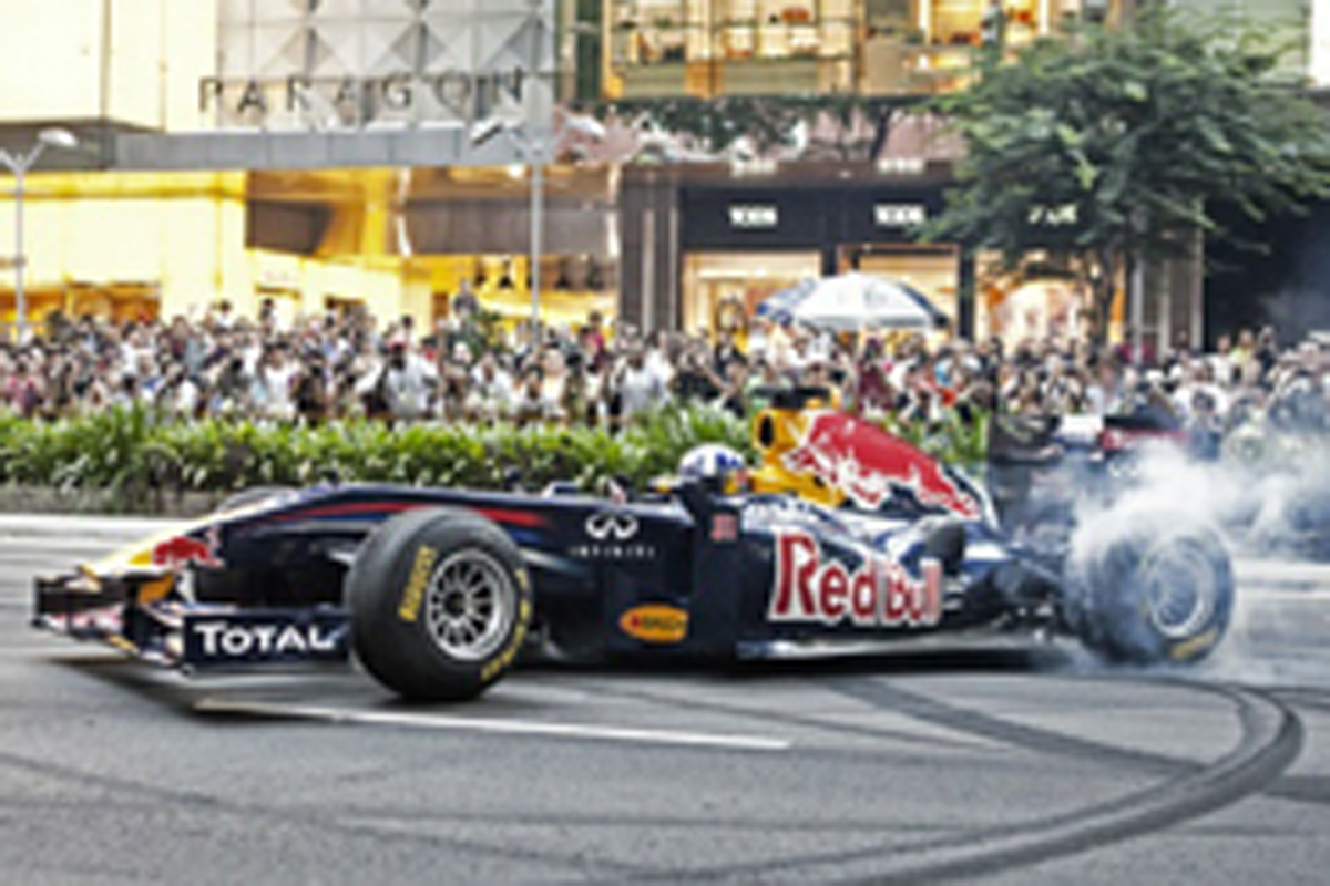 レッドブル F1 シンガポール