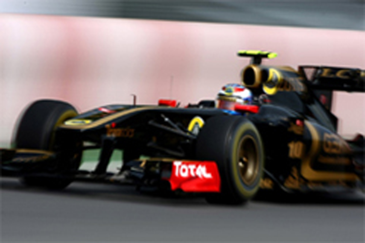 ロータス・ルノーGP、2012年も黒＆金のカラーリングを継続 【 F1-Gate