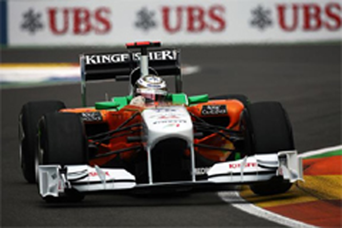 フォース・インディア F1 ヨーロッパGP 初日