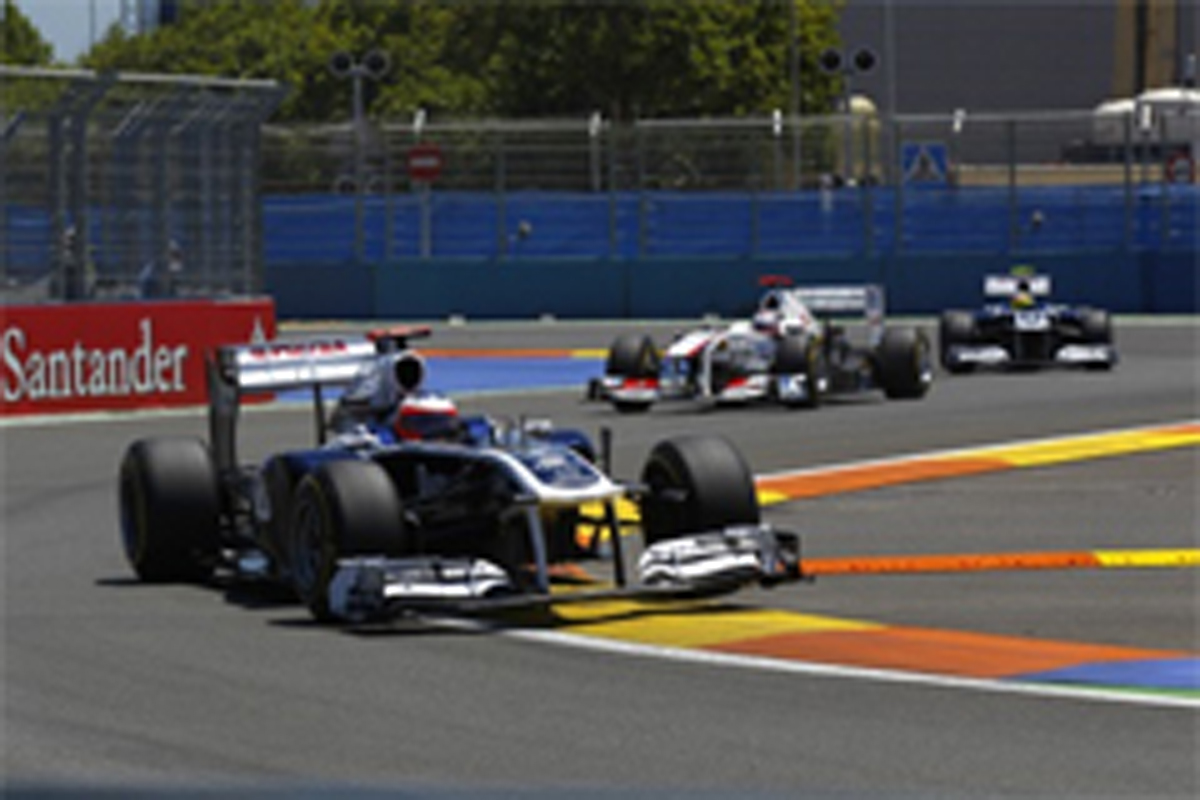 ウィリアムズ F1ヨーロッパGP 結果