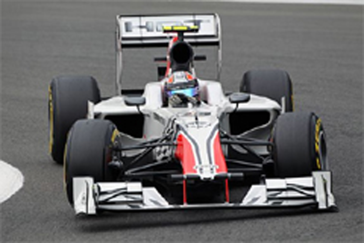 HRT F1ドイツGP 初日