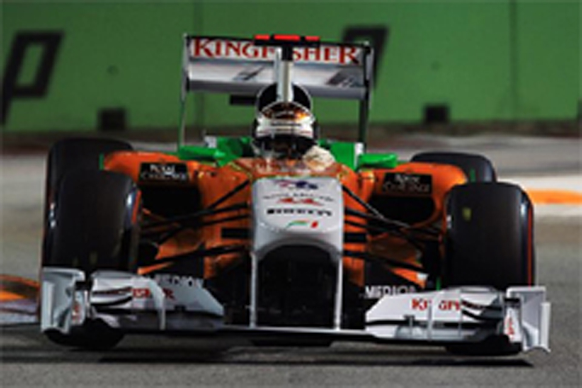 フォース・インディア F1シンガポールGP 予選