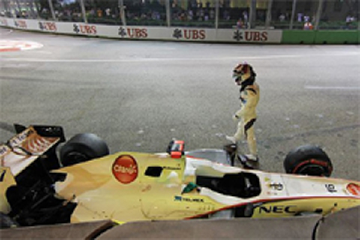 小林可夢偉 F1シンガポールGP 予選
