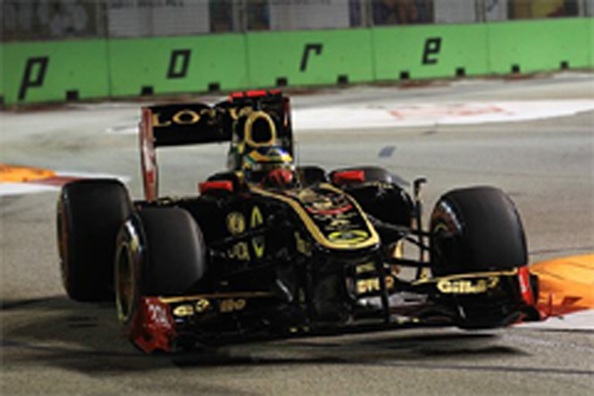 ロータス・ルノーGP F1シンガポールGP 予選