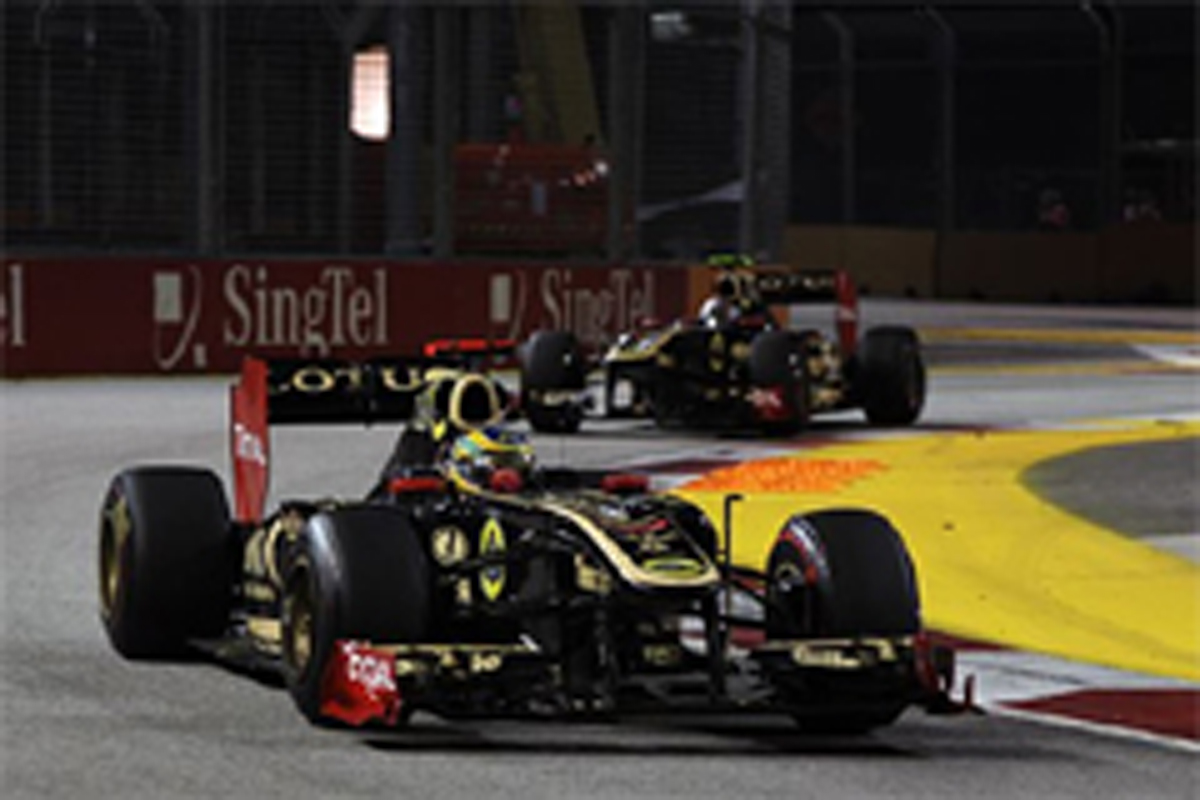 ロータス・ルノーGP F1シンガポールGP 結果