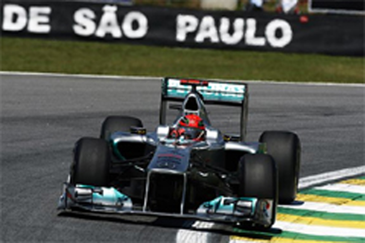 メルセデスGP F1ブラジルGP 初日