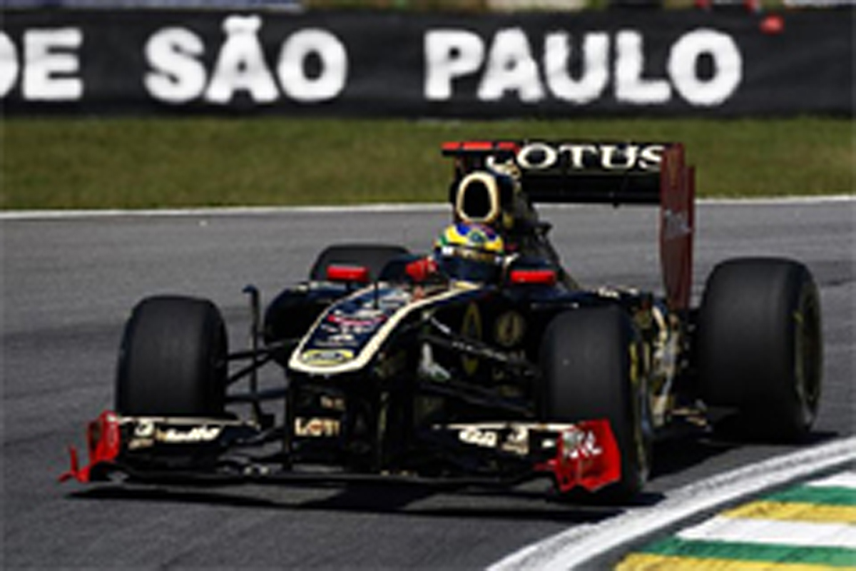 ロータス・ルノーGP F1ブラジルGP 初日