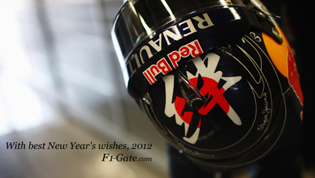 With best New Year's wishes, 2012