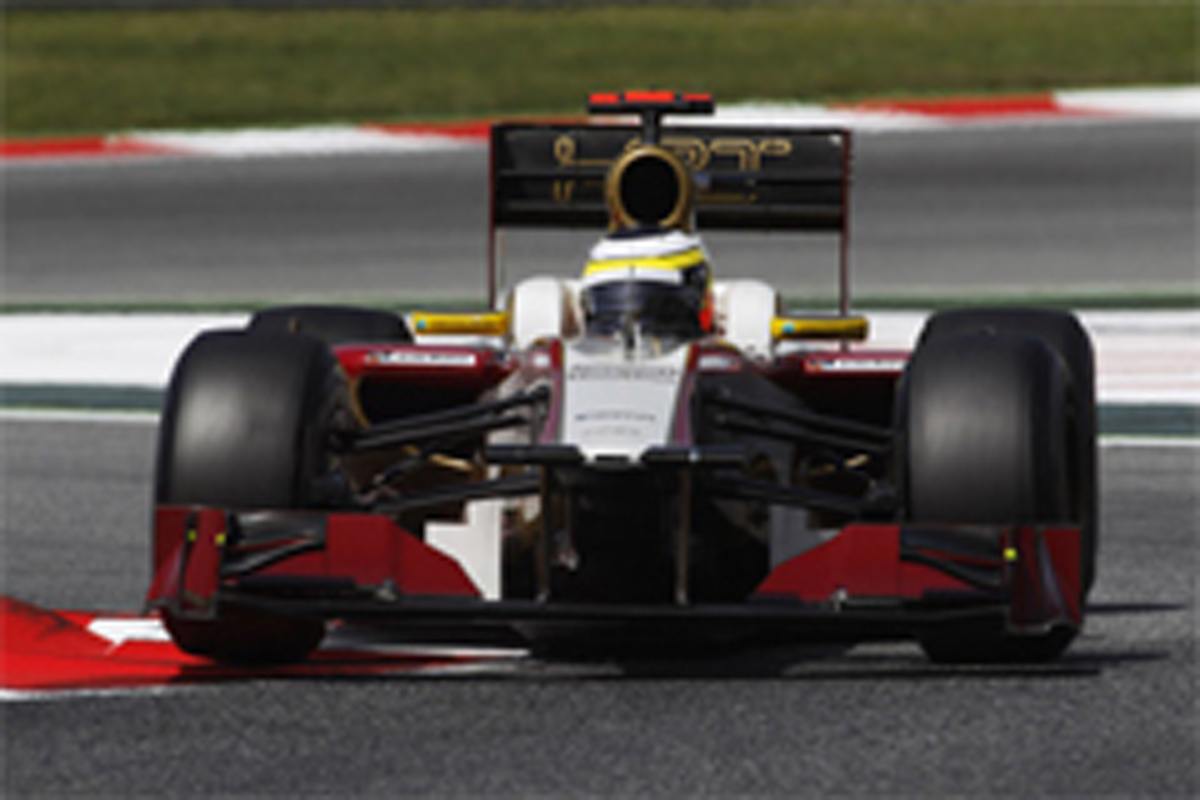 HRT F1スペインGP 予選結果