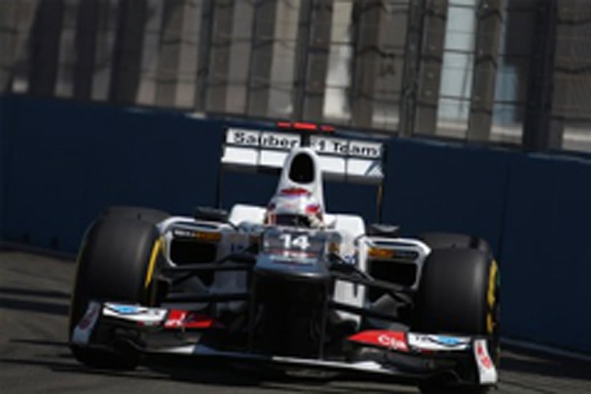 小林可夢偉 F1ヨーロッパGP 予選