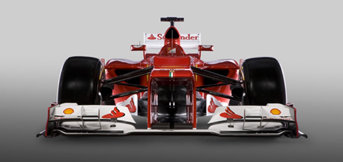 フェラーリ F2012 フロント画像