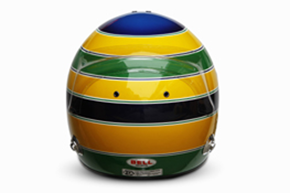 ブルーノ・セナ ヘルメット （2011年） 【 F1-Gate .com 】
