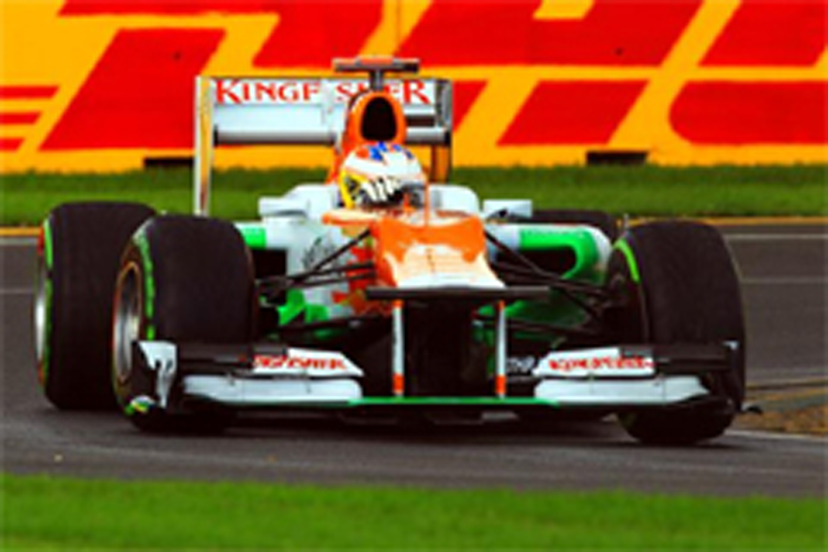 フォース・インディア F1オーストラリアGP 初日