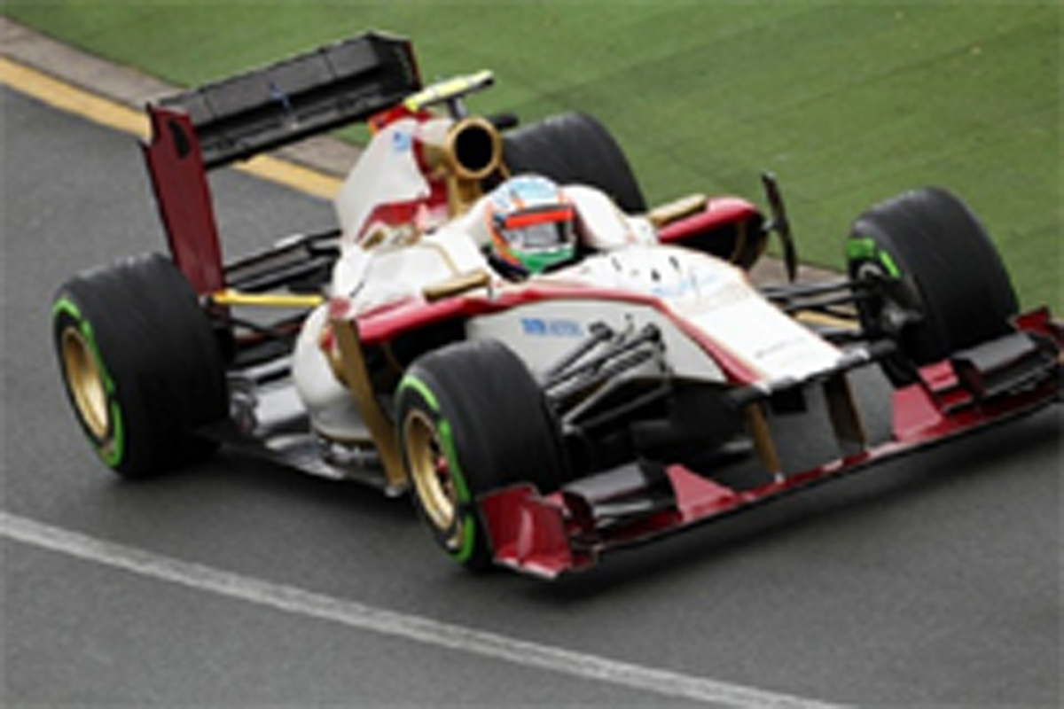 HRT F1オーストラリアGP 初日