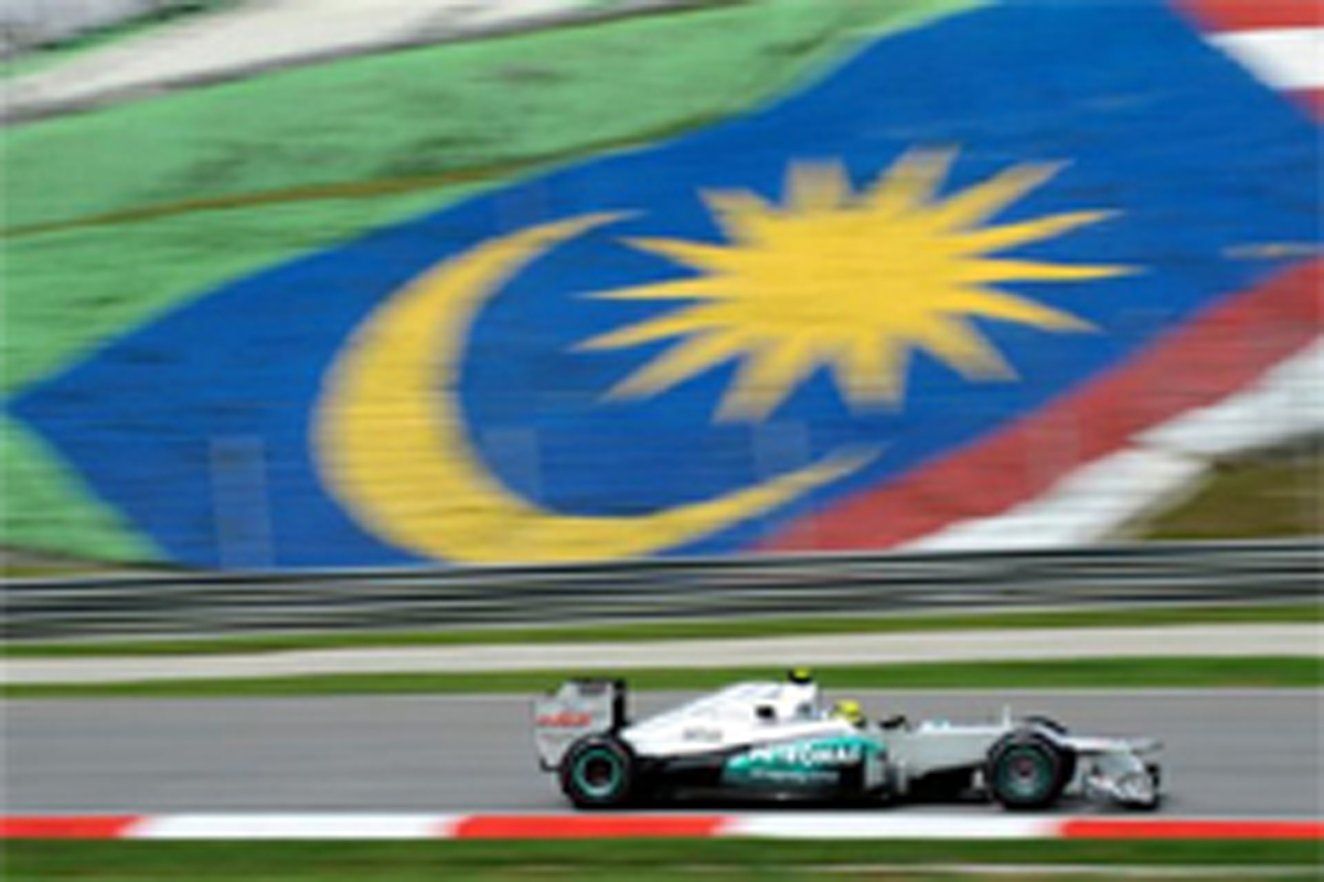 F1マレーシアGP フリー走行3回目