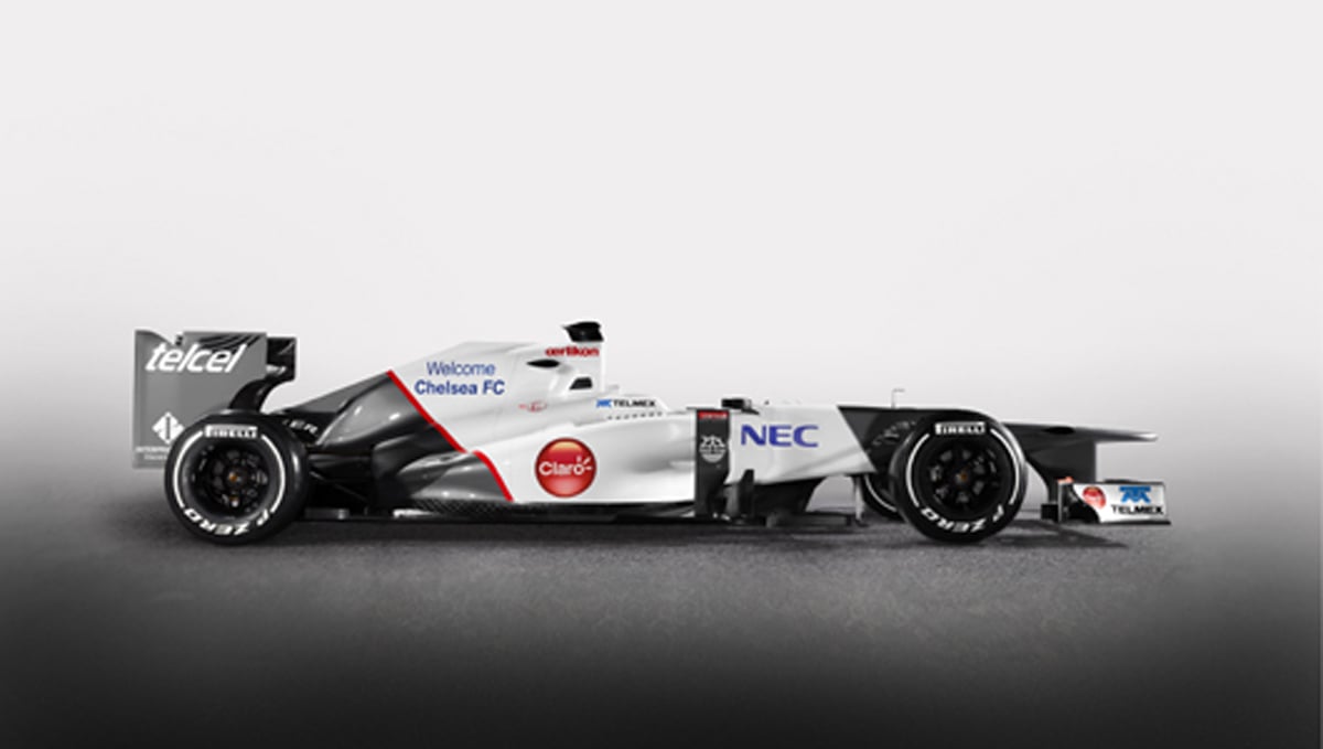 Sauber F1 Team and Chelsea FC enter into partnership