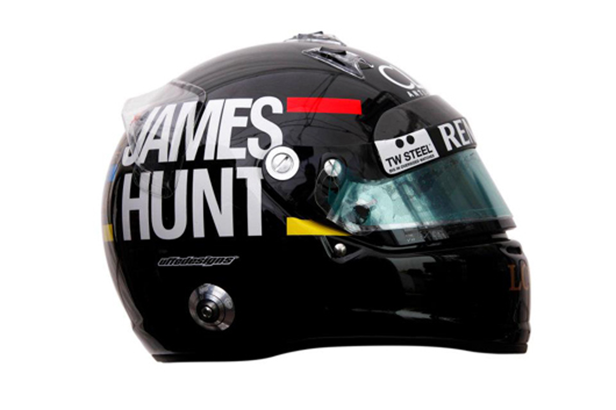 キミ ライコネン ジェームス ハント仕様のヘルメットを用意 F1 Gate Com