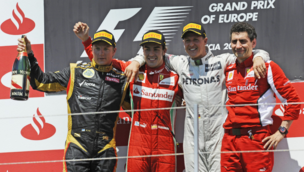 F1 ヨーロッパGP 決勝